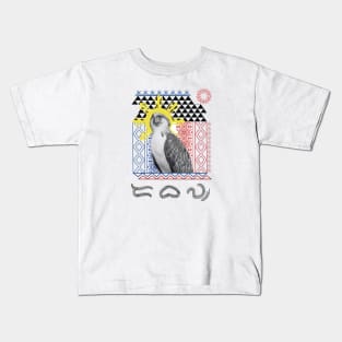 Philippine Eagle / Baybayin word Dabaw (Davao) Kids T-Shirt